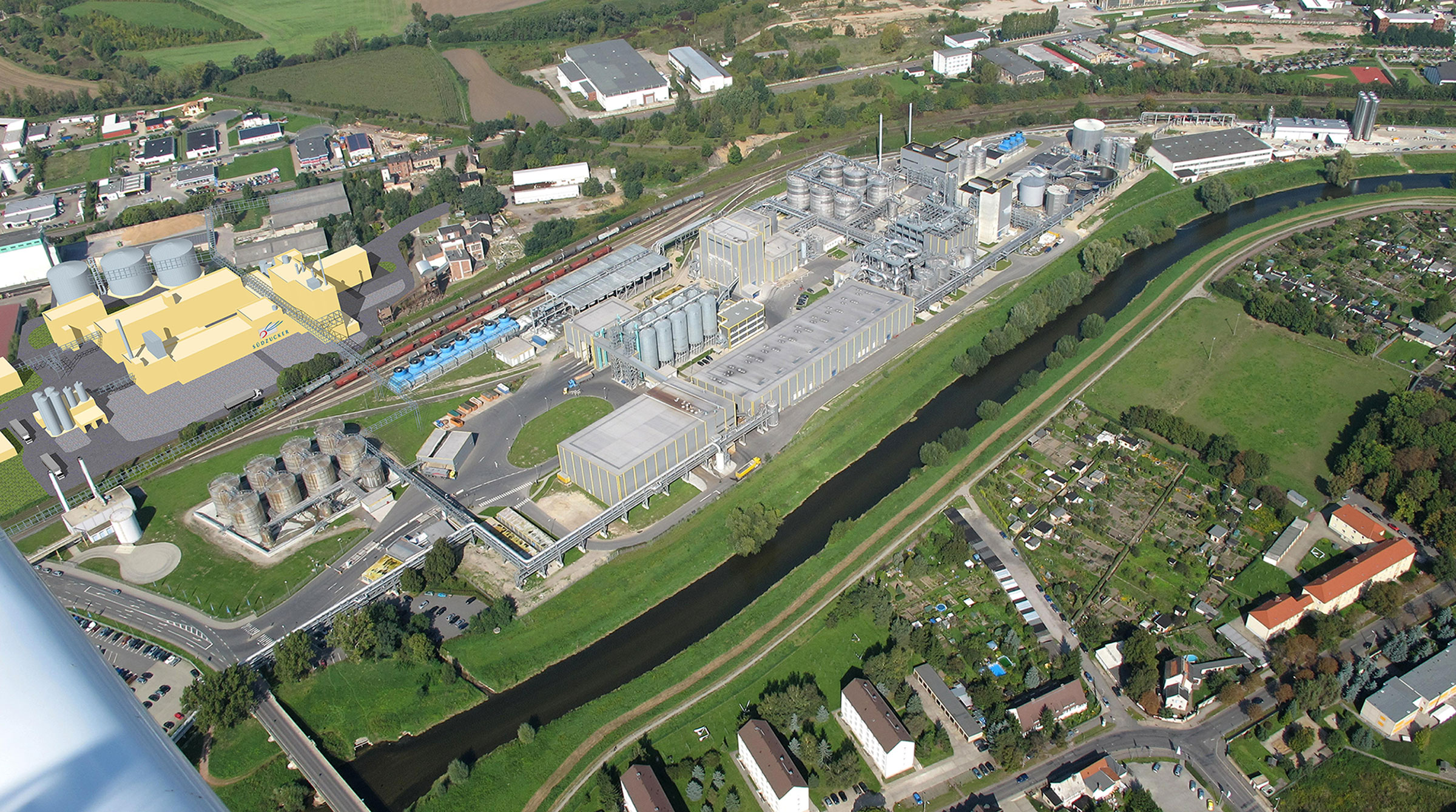 Südzucker plant in Zeitz for wheat starch processing (engineered by TBP)