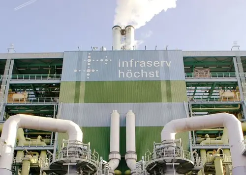 Klärschlammverbrennungsanlage - Infraserv Höchst