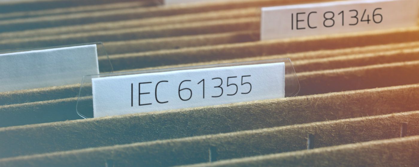 Oznaczenia zgodne ze standardami z jednego źródła – zgodnie z IEC 61355 i 81346 
