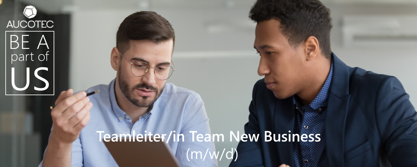 Teamleiter/in Team New Business