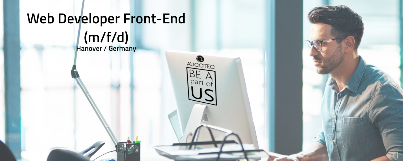 job advertisement - Web Developer Frond-End